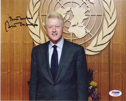 Bill Clinton Signed 8x10 Photo
